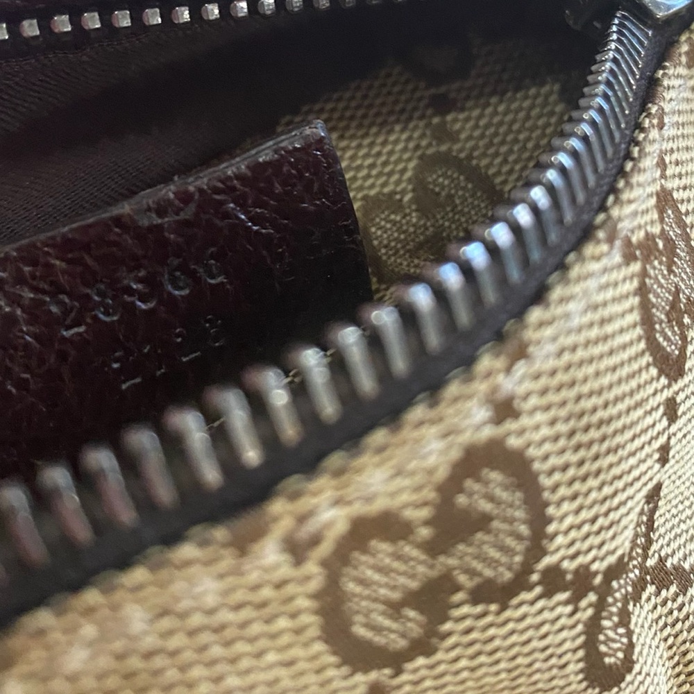Vintage Gucci Pre-Owned GG Canvas Web Double Pocket Belt Bag - Picture 4 of 10